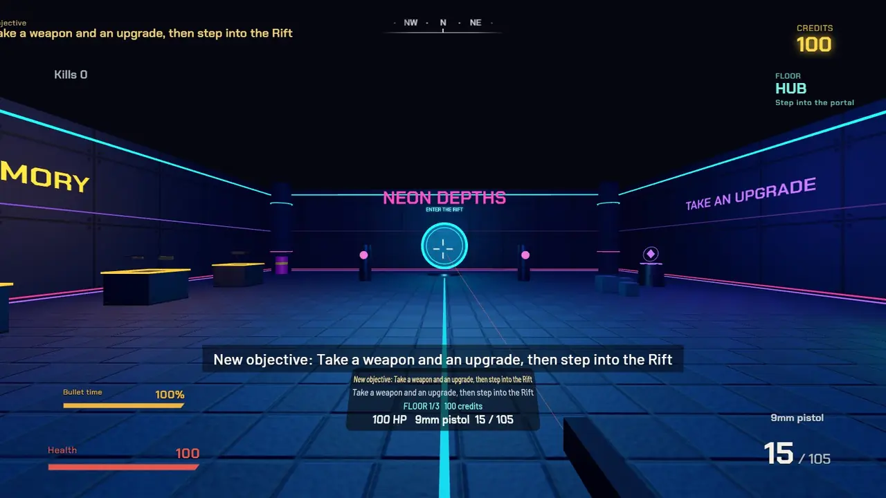 Neon Depths in VR
